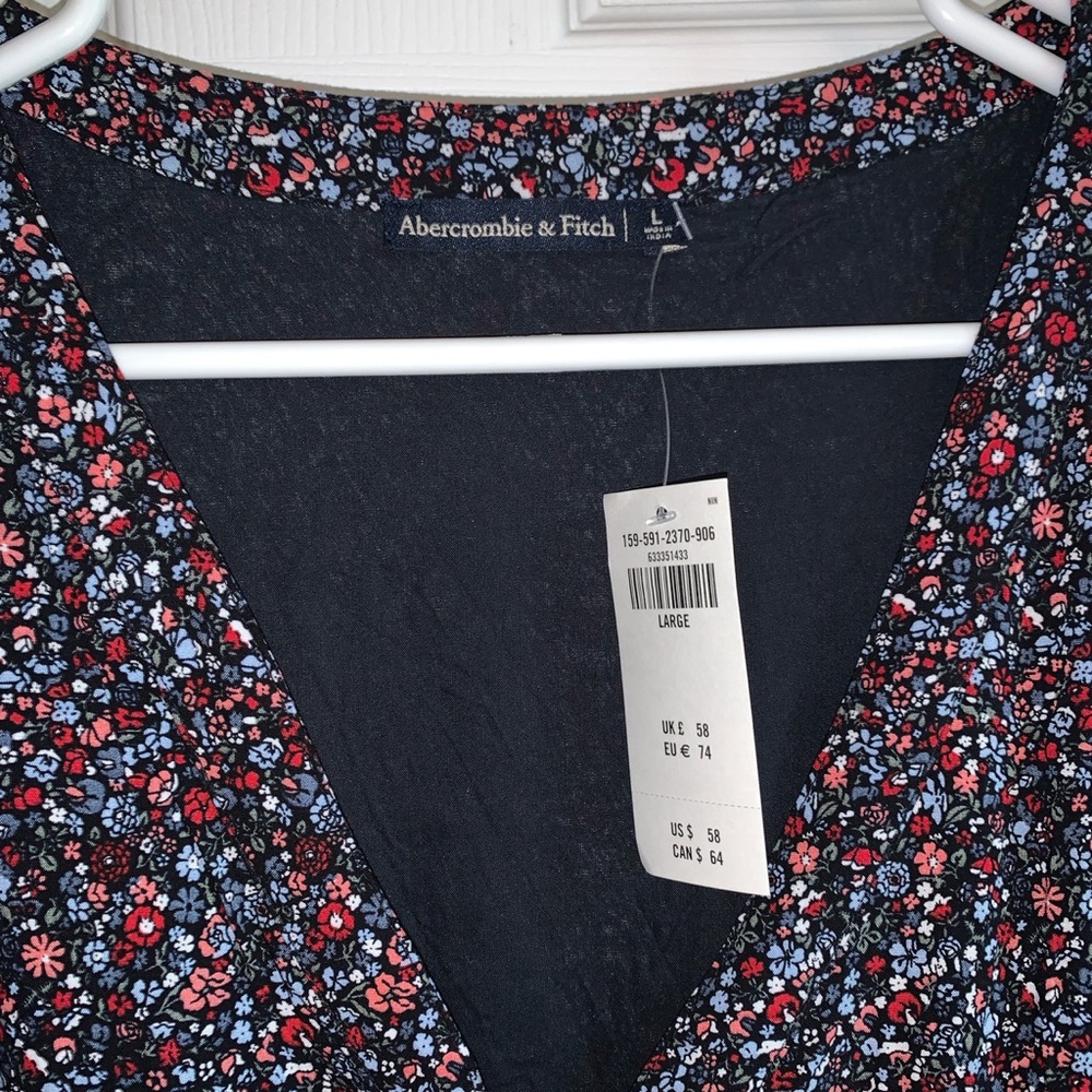 Abercrombie Button Up and Wrap Dress